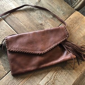HOBO Cross Body - Clutch Combo in Brown